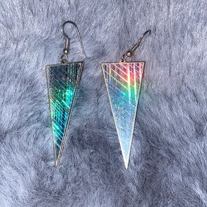 VTG Earrings 1980s/1990s Abtract